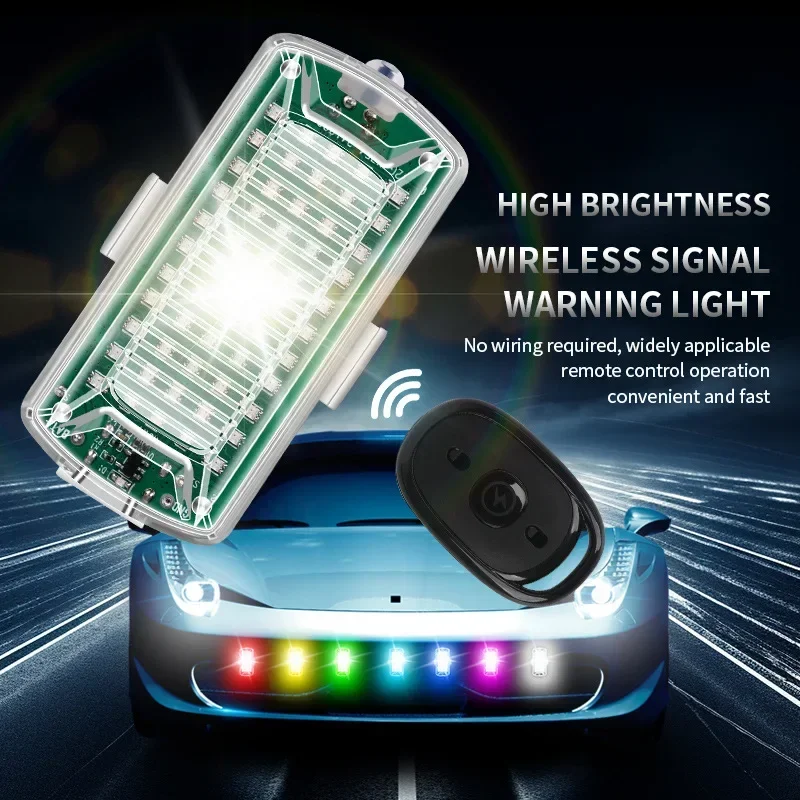 Drone Beacon Light - Drahtloses LED-Drohnen-Blitzlicht für Motorrad, Auto, Fahrrad,