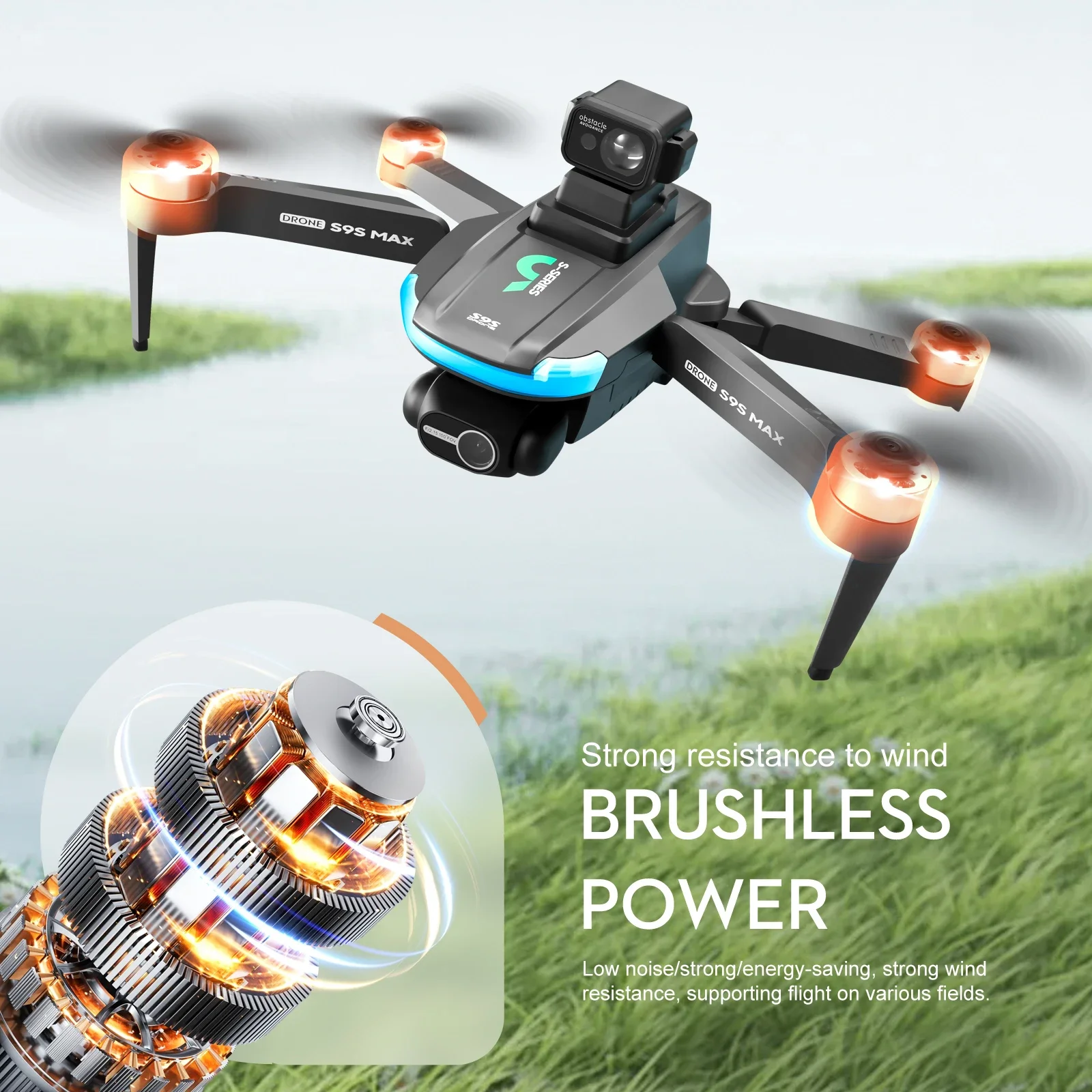 NEUE S9S MAX MINI Drone 4K 2-A – Drone Remote Controller Lanyard Bewertung und Preis