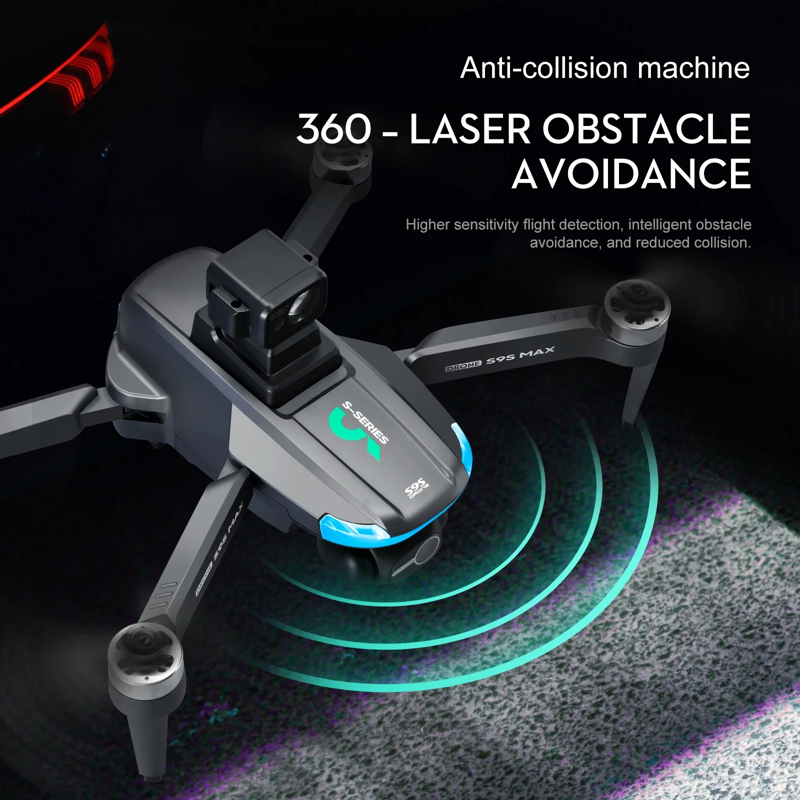 NEUE S9S MAX MINI Drone 4K 2-A – Drone Remote Controller Lanyard Bewertung und Preis
